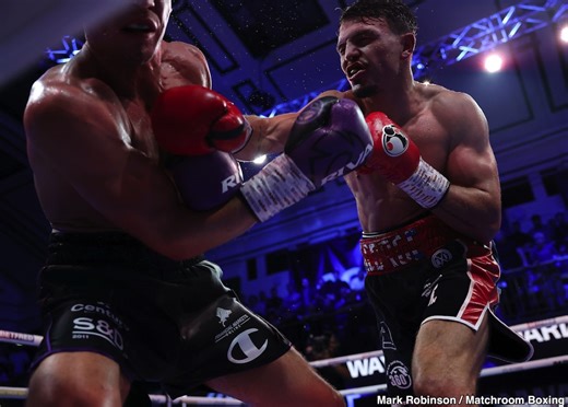 Boxing Results: Liddard Stops Conway In DAZN Knockout Night