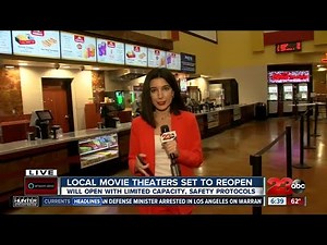 Local movie theaters set to reopen