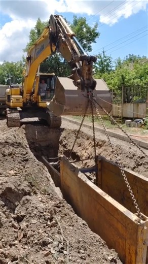 Trench boxes make it safe for working