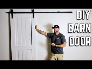 How To Build A DIY Barn Door In A Weekend!