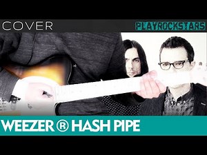 Hash pipe - WEEZER | Guitar | Cover/Tutorial | Lesson | TAB | Solo