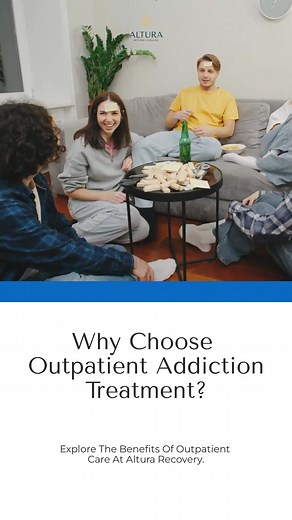 Outpatient addiction treatment offers flexibility, personalized care, and ongoing support for lasting recovery. 🌈💪 #MentalHealthAwareness #RecoveryIsPossible #HealingJourney #TherapyWorks #YouAreNotAlone #AddictionRecovery #TraumaInformedCare #SoberSupport #HoustonRecovery #HoustonMentalHealth #HTXRecovery #LifeAfterAddiction #BreakTheStigma #AlturaRecovery #SoberLivingHouston | Altura Recovery Center