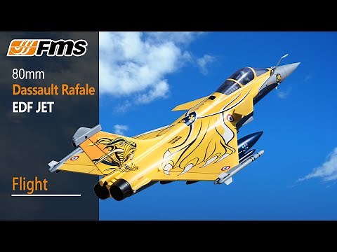 80mm Rafale | FMS EDF Jet Aircraft