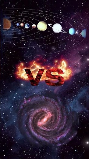 🌌Solar System vs Milky Way🤯 The Size Difference Will Shock You! 🚀 #space #universe #shorts #cosmos