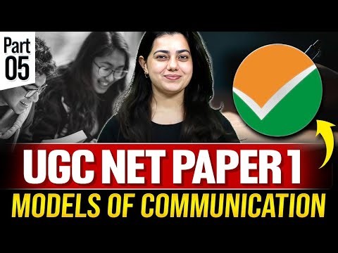 UGC NET Paper 1 | Models of Communication | By Ishita Ma’am | Complete Guide 2025