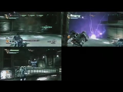LOST PLANET 3PLAYER SPLIT SCREEN with 3ps3 CO-OP EPISODE 6-2