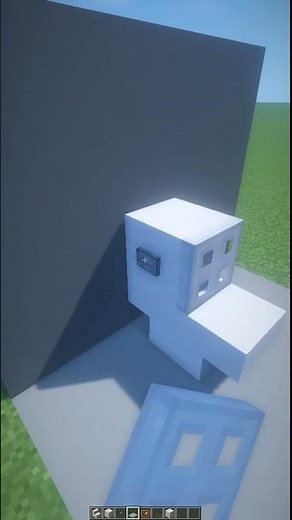 Minecraft: Realistic Toilet Tutorial #shorts