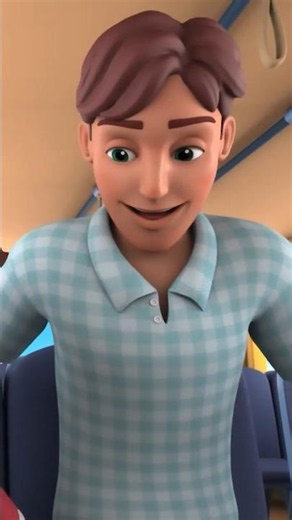 Wheels On The Bus 🚌 Daddy On The Bus Song #shorts #meekosfamily #kidssong #nurseryrhymes