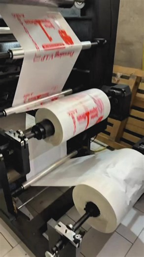 Double Color Flexo Printing Machine for Plastic Films