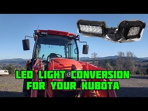 Kubota Tractor Led Work Lights, Grand L