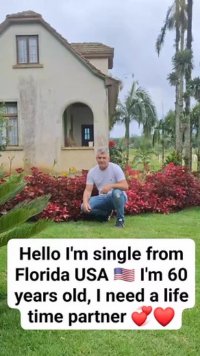 Hello I'm single from Florida USA 🇺🇸 I'm 60 years old, I need a life time partner 💞❤️ | Afro introduction dating site