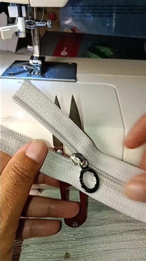 easy way to install a zipper head #sewingtutorial #sewinghome#sewingtrick#sewingtips#easysewing