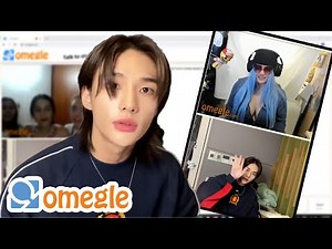Stray Kids Hyunjin Handsome Boy Reactions on Omegle