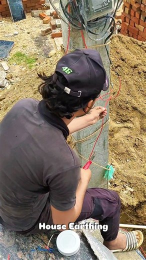 Ayaan on Instagram: "How to Earth a House 🏡 #electrician #earthing #houseearth @aaminkhan5476"