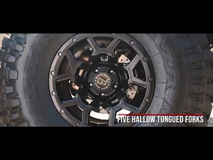 Black Rhino Truck Wheels- the Overland in Matte Black