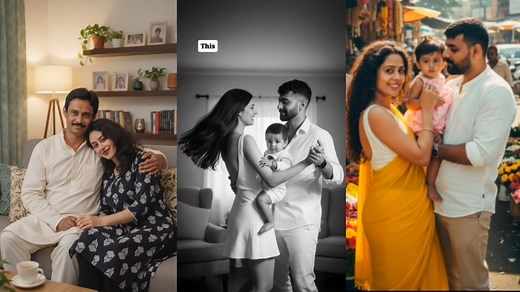 Google Gemini Prompt for Family Photo Turns Simple Pictures Into Studio Portraits