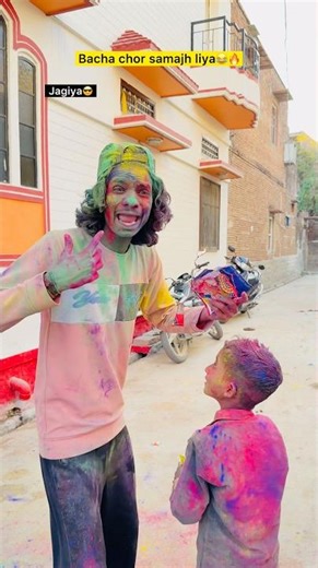 Holi aur Board exams with jagiya🥵🔥| Indian family😂|| #shorts #indian #relatable #holi #comedy