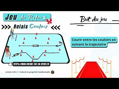 Règle du jeu du RELAIS COULOIR - jeux sportifs de relais pour enfants