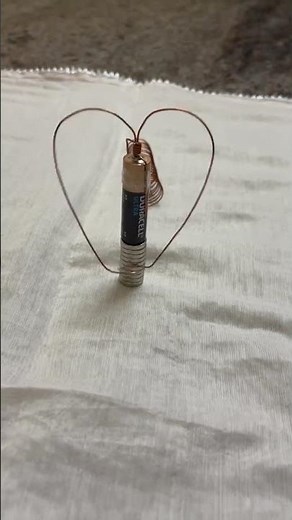 Homopolar Motor DIY 😲 | Easy Physics Experiment at Home #neodymiummagnet #diy #diyprojects #craft