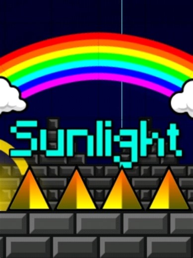 Sunlight Level in Geometry Dash: A Fun Experience
