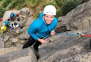 Rock Climbing Taster Day - Peak Mountaineering - Peak District Course
