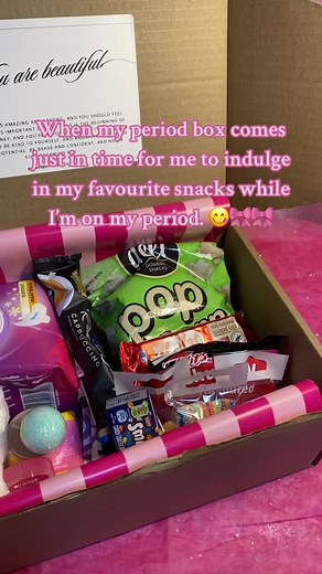 Indulging in Favorite Snacks with Petals Period Box
