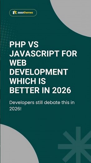 ⚔️ PHP vs JavaScript for Web Development: Which Is Better in 2026? 🚀