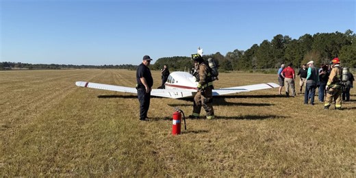 Plane makes emergency belly landing at Cook County Airport