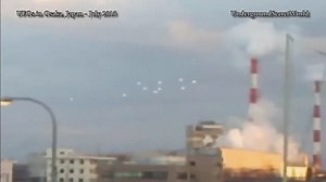 UFOs in Osaka Japan 2015 - Japan UFO Footage - UFO Disclosure - UFO Caught in Camera in Japan  - Rea