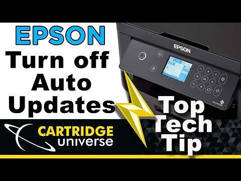 Epson: How to turn off Auto firmware updates on Epson printers.
