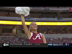 Louisiana at Monroe vs #21 Alabama Full Game HD NCAAF 9/6/2025