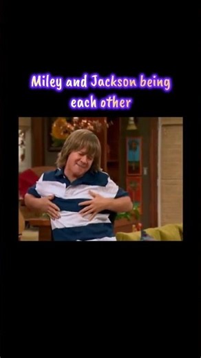 Hannah Montana Miley and Jackson being each other