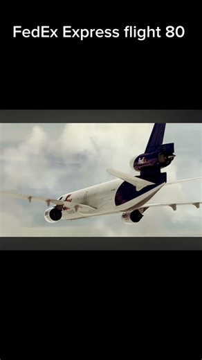 FedEx express flight 80…. #plane #planecrash