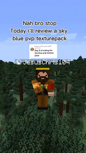 Pastel Aqua: Sky Blue PvP Texture Pack Review