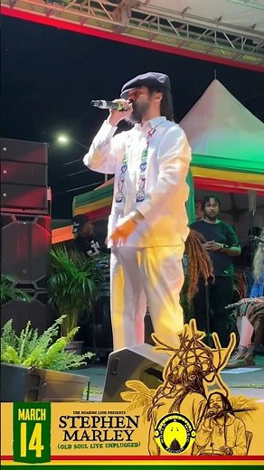 Damian Marley Live Performances at Jo Mersa Marley Celebration Concert Kingston Jamaica