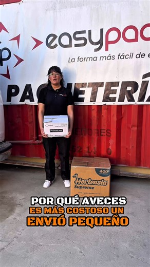 ¿Te ha pasado que envías un paquete y cada paquetería te da un precio distinto? 🤔 No siempre te cobran solo por kilos… también influye el espacio que tu paquete ocupa en el camión 🚚📦 En Easy Pack Tijuana te explicamos de forma clara cuándo se cobra por peso en báscula y cuándo por peso volumétrico, para que no pagues de más ni tengas sorpresas. ✔️ Asesoría honesta ✔️ Cotizaciones claras ✔️ Envíos desde Tijuana a todo México 📲 Síguenos y aprende a enviar como profesional. #EasyPackTijuana #Pa