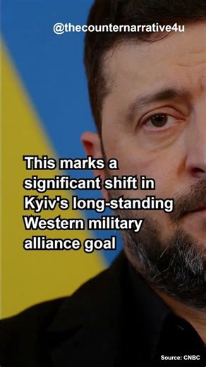 Ukraine Offers to Abandon NATO Membership for Peace Security Guarantees #news #shorts