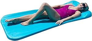 Deluxe 1.75-in Thick Cool Pool Float - Aqua