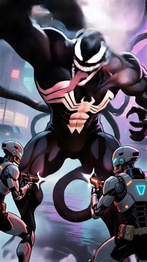 Venom vs. Alien Predators