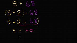 Adding by making a group of 10