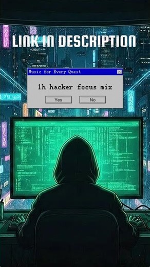 Cybernetic Flow: Hacker Music for Deep Work & Coding (1h Electronic Focus Mix)