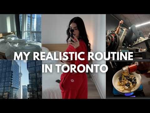 MY FITNESS ROUTINE IN TORONTO | NPC Fit Model: Glute Workout, Meals & Ultrahuman Feedback