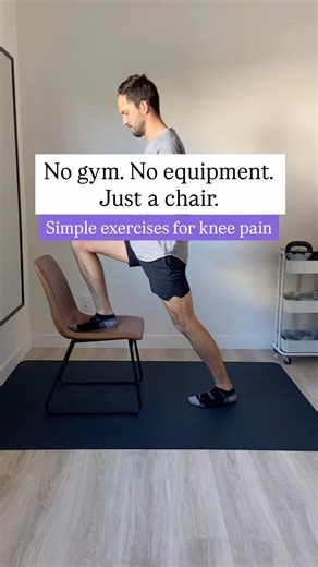 Simple Chair Exercises for Stronger Knees