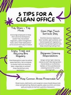 5 tips for a cleaner office: