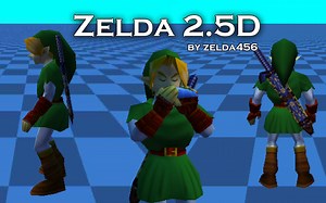 Scratch脑洞集：Zelda 2.5D