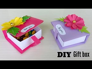 DIY GIFT BOX IDEAS | Gift Ideas | Gift Box /Handmade gift box idea /origami box /Gift box for friend