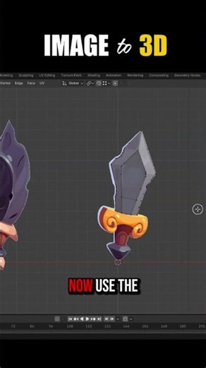 ⚔️ Making a Stylized Fantasy Sword for Game (Blender to UE5) | Ep. 1
