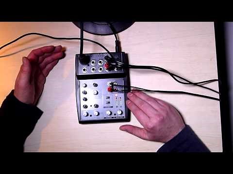 Xenyx 502 mixer - Zero latency setup