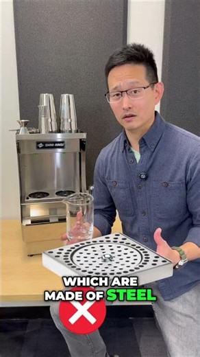 Auto-Rinse Protects Your Fragile Mixing Glasses