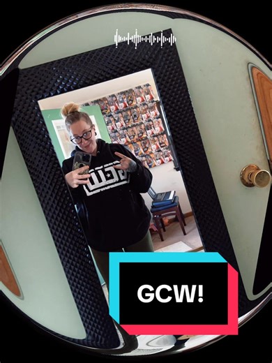 Today’s attire, GCW! @GameChangerWrestling Great death matches last night!!! #gcw #gcwwrestling #wrestlingtiktok #girlswholikewrestling #tiktok